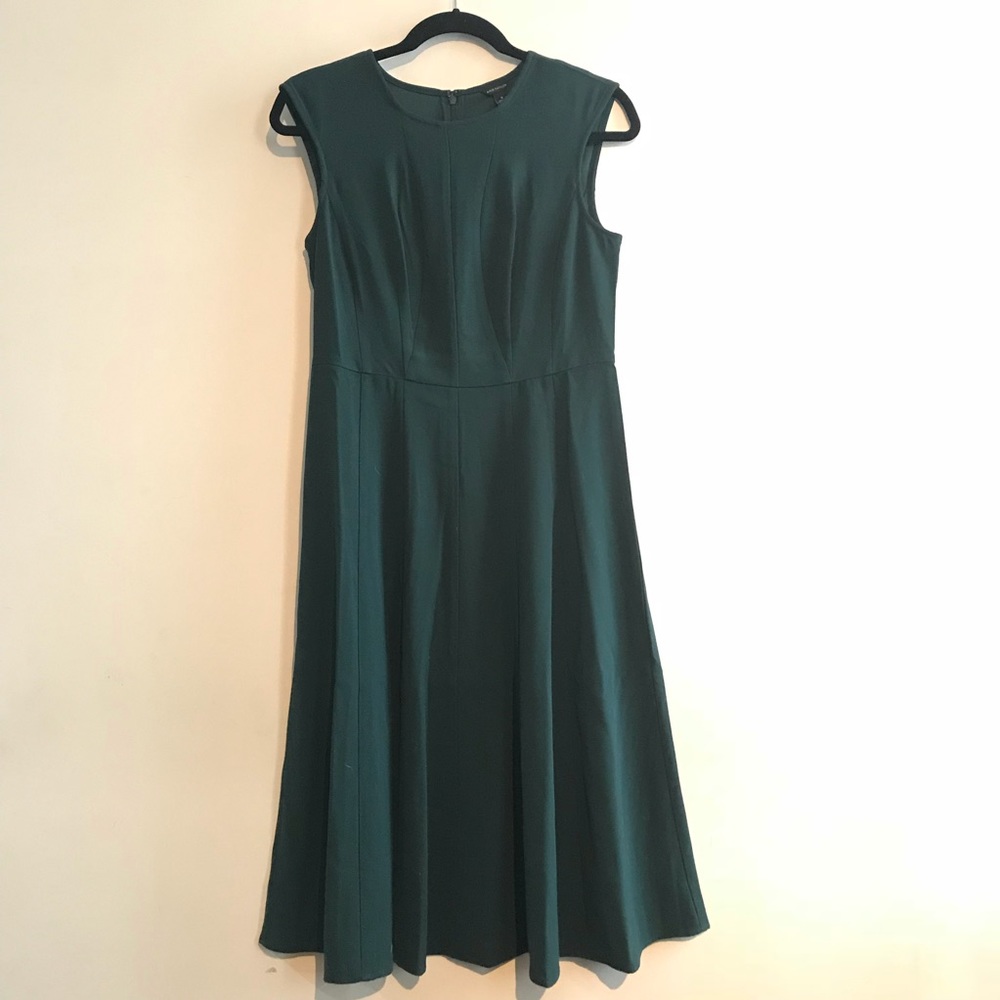 Ann Taylor emerald green dress